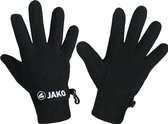 Jako Fleece Handschoenen - Zwart | Maat: 10