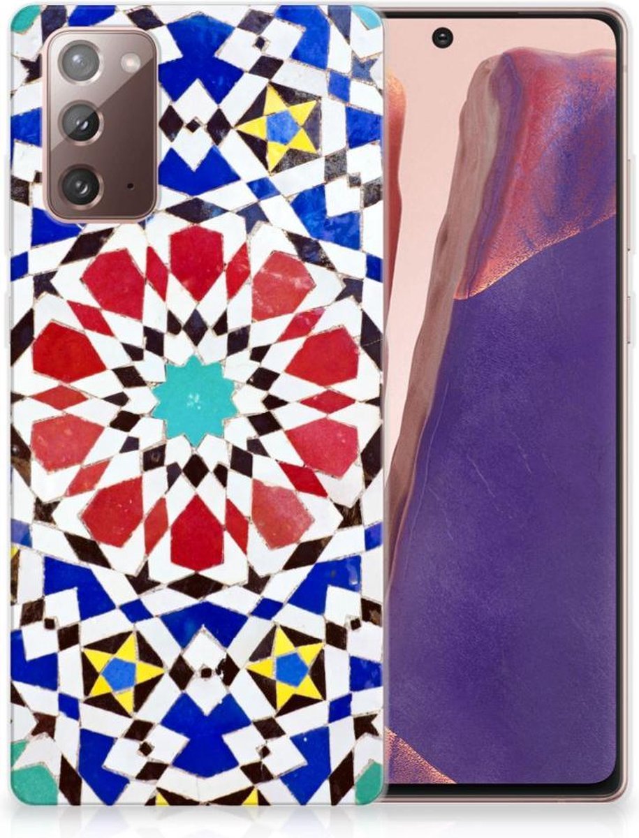 Samsung Note 20 TPU Siliconen Hoesje Mozaïek