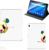 Standcase Hoesje Lenovo Tab E10 Tablet Hoes met Standaard Super als Sinterklaas Cadeautje Panda Color