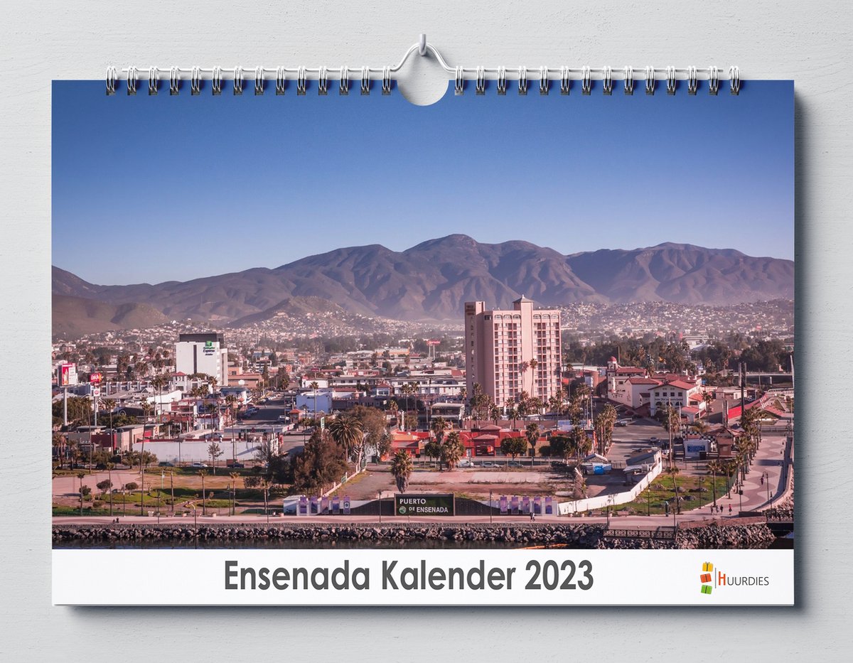 Ensenada kalender 2023 | 35x24 cm | jaarkalender 2023 | Wandkalender 2023