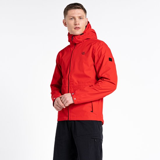 De Dare2B Stay Ready wandeljas - heren - waterdicht - ademend - Rood