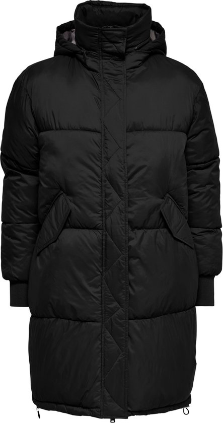 ONLY Damen Onlfie Oversized Puffer Mantel - Langer Wintermantel Winddicht