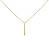 The Fashion Jewelry Collection Ketting Balkje 1,1 mm 41 - 43 - 45 cm - Geelgoud
