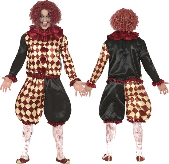 Pierrot Horror Clown Pak Volwassenen Maat M 48 50 Bol pierrot-horror-clown-pak-volwassenen-maat-m-48-50-bol