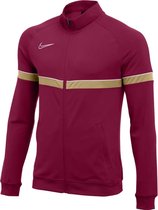 Nike Academy 21 Vrijetijdsvest Heren - Bordeaux / Goud | Maat: L