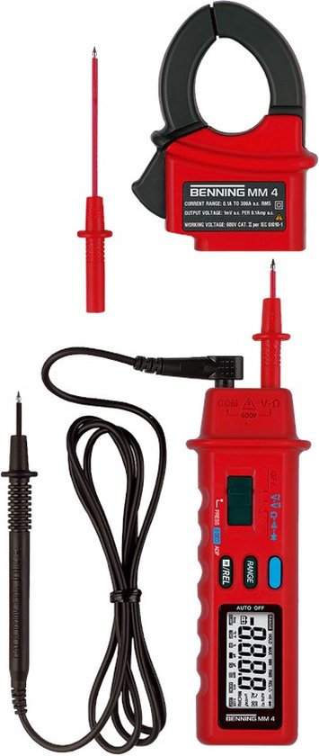 Benning - Multimeter Digitale Mm 4 + Tang - 044073