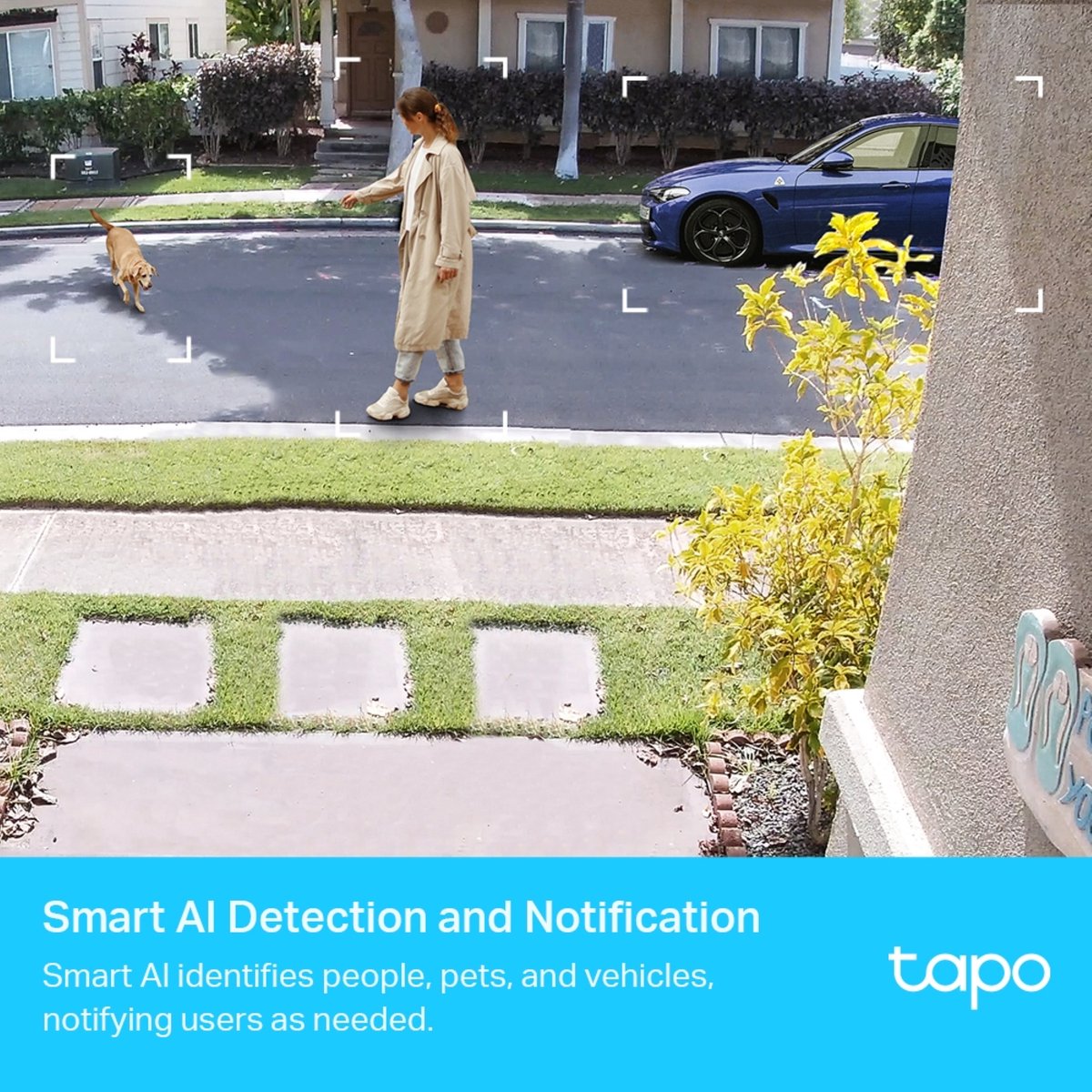 Afbeelding 2 van TP-Link Tapo C420S2 - 2 Beveiligingscamera's/IP Camera+basisstation voor binnen & buiten - 2.5K Ultra HD