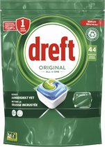 Bol.com Dreft Original All In One Vaatwastabletten - Voordeelverpakking 4 x 44 stuks aanbieding