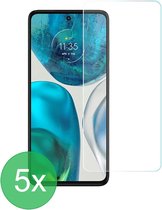 Screenprotector 5x Geschikt voor Motorola Moto G52 / G82 - screen protector - glas - bescherm - beschermglas - ZT Accessoires