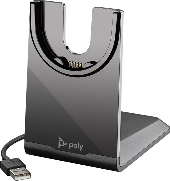 POLY 220265-01 dockingstation voor mobiel apparaat Handset Zwart | bol