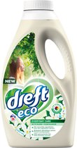 Dreft - Détergent liquide - Fleurs Witte Eco - Entretien quotidien - 4 x 1,43 L (104 lavages) - Pack Dreft - Détergent écologique