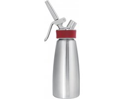 iSi Gourmet Whip Plus rvs (0.5 Ltr) - set met 10 patronen