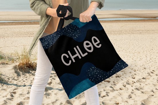 Sac bandoulière - Sac de plage - Shopper Chloe - Pastel - Fille - 40x40 cm - Sac coton