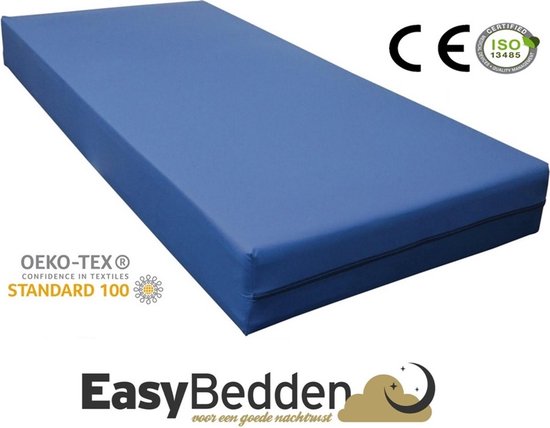 EasyBedden® 160x200 - 14  cm - Zorgmatras Matras - Incontinentie - Waterdicht - Medium Koudschuim - 100 % Veilig - ACTIE !!!