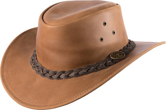 Chapeau en cuir Scippis Wigan taille M