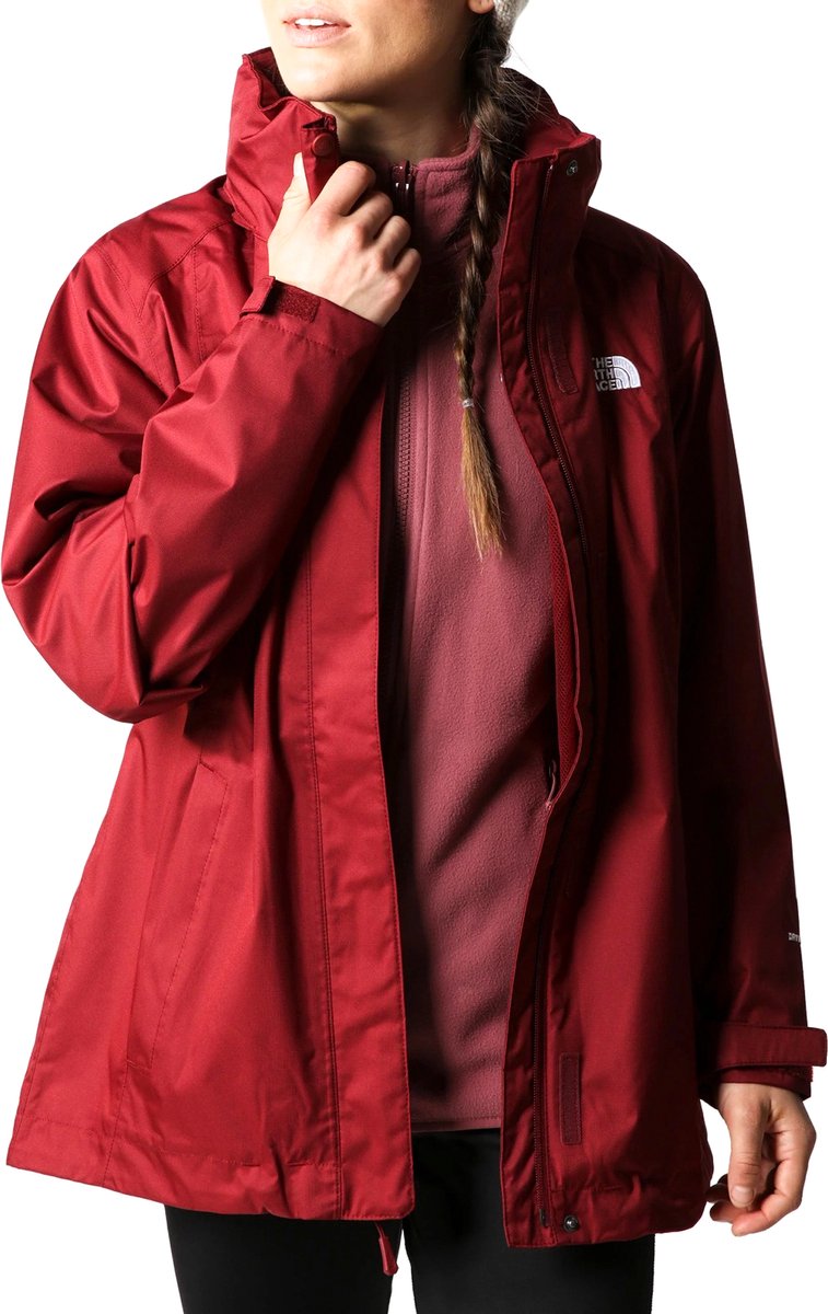 The North Face Evolve II Triclimate 3-in-1 Jas Outdoorjas Vrouwen - Maat XS