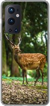 OnePlus 9 Pro - Cerf - Forêt - Animal - Coque de téléphone en Siliconen