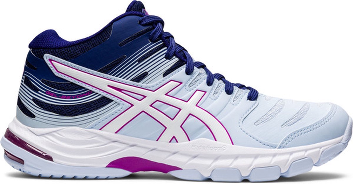 ASICS Gel-Beyond Dames Sportschoenen Volleybal Indoor /lichtblauw Wit