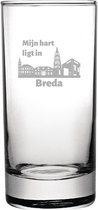 Gegraveerde longdrinkglas 28,5cl Breda