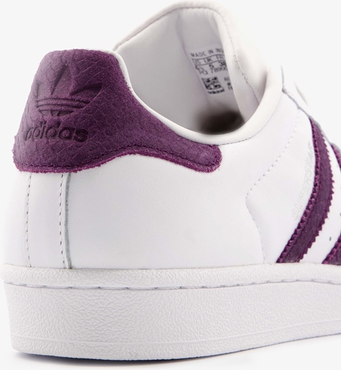Adidas Superstar dames sneakers - Wit - Maat 36.5 | bol.com