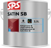 SPS Satin SB Lak - Wit - 2,5L
