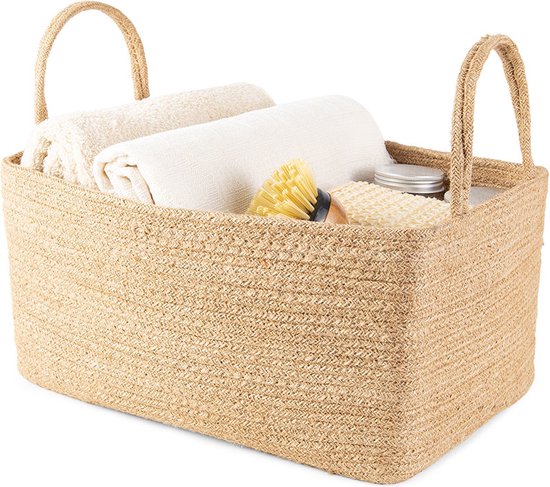 Tahna Panier de rangement, Naturel, S