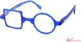 Leesbril Readloop Patchwork-Blauw 2607-06-+1.50