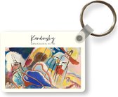 Sleutelhanger - Improvisation no. 30 - Wassily Kandinsky - Uitdeelcadeautjes - Plastic
