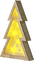 Beliani JUVA - Decofiguur - Lichte houtkleur - Populierhout