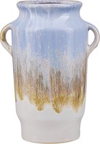 Beliani GERRHA - Vase à fleurs - bleu - céramique