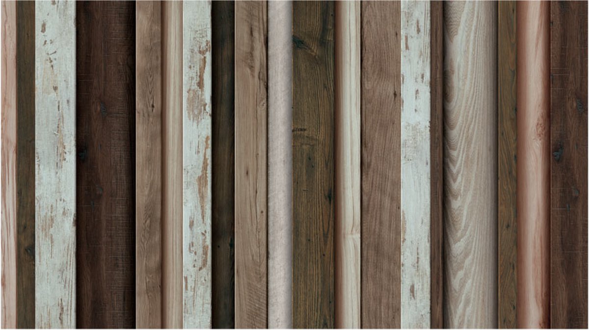 Fotobehang XXL - Wooden Fan.