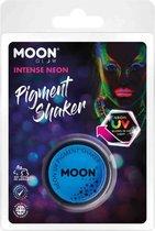 Moon Creations - Moon Glow - Intense Neon UV Pigment Shaker Party Make-up - Blauw