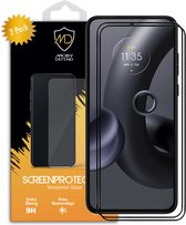 2-Pack Motorola Edge 30 Neo Screenprotectors - MobyDefend Screensaver Met Zwarte Randen - Gehard Glas - Glasplaatjes Geschikt Voor Motorola Edge 30 Neo