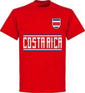 Costa Rica Team T-shirt - Rood - Kinderen - 116