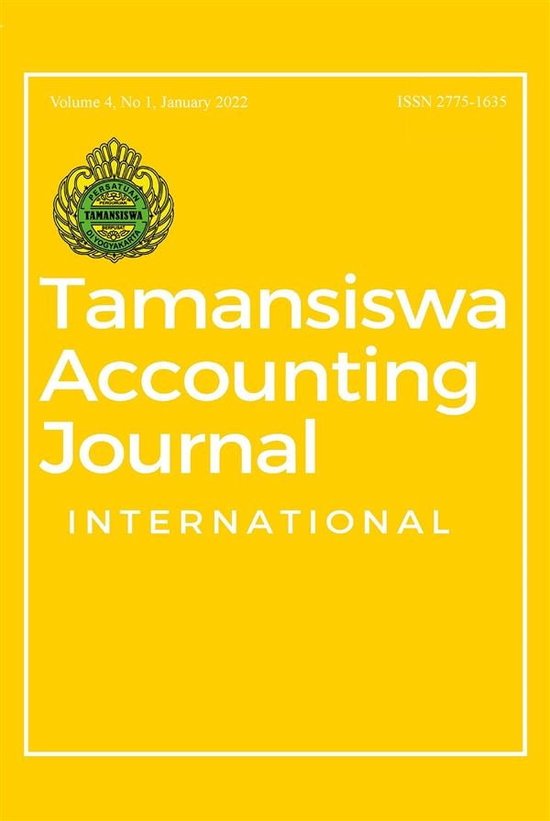 Tamansiswa Accounting Journal International (ebook), Tamansiswa