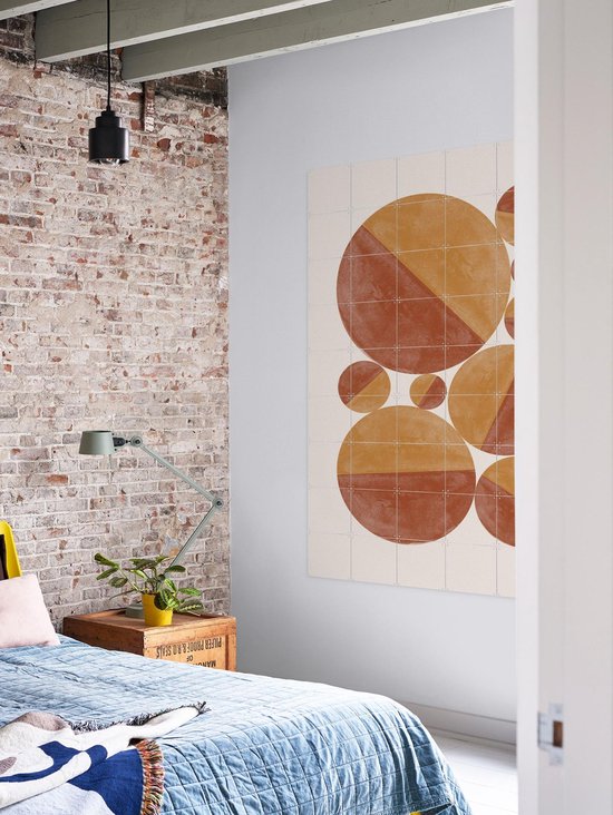 IXXI Burnt Orange Bols - Décoration murale - Abstrait - 80 x 60 cm