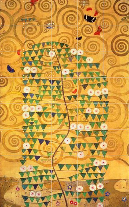 IXXI Tree of Life 1905 - Wanddecoratie - Abstract - 100 x 160 cm