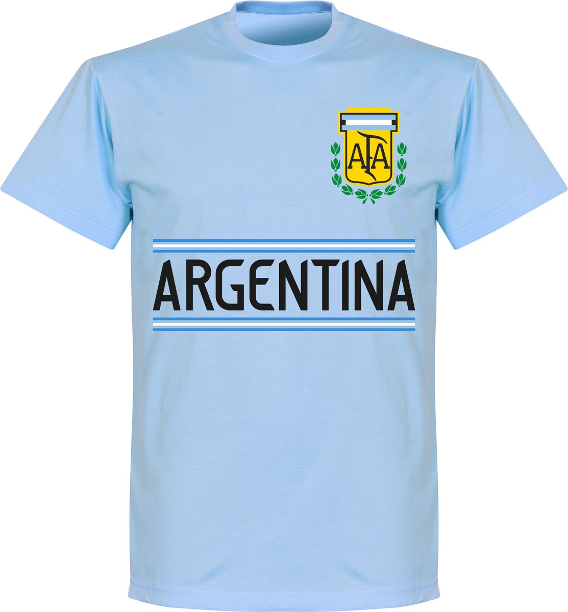 1113x1200.jpg Argentinië Team T-Shirt - Lichtblauw - L - Afbeelding 1