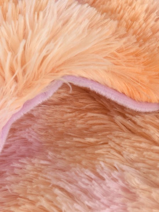 Dekbedovertrek Dekbed overtrek Fluffy Roze Oranje 160x220