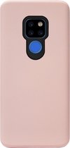 ADEL Premium Siliconen Back Cover Softcase Hoesje Geschikt voor Huawei Mate 20 - Lichtroze