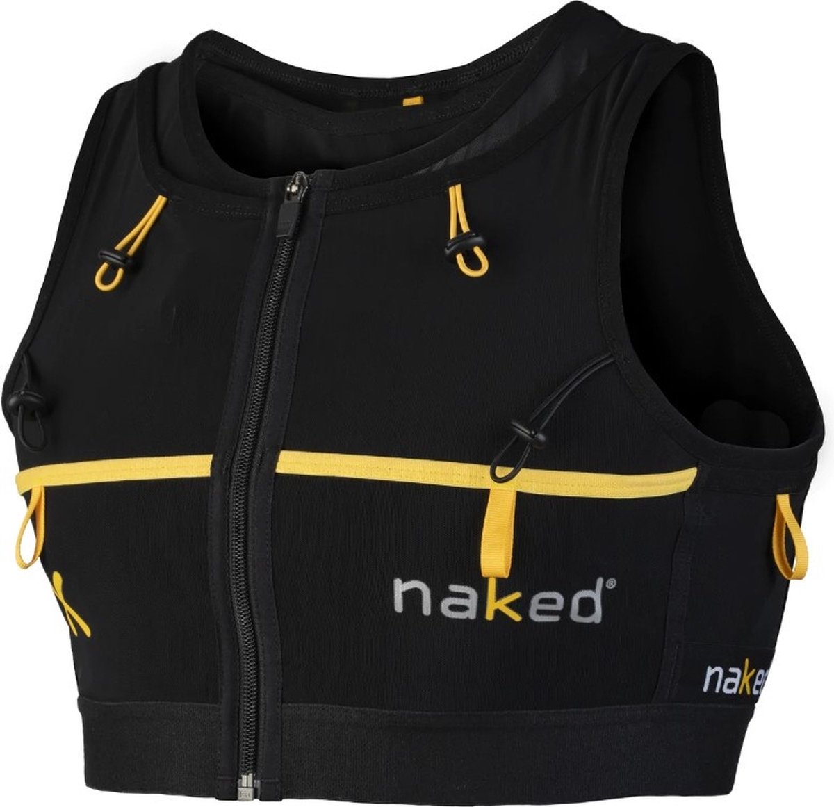 Naked Running Vest High Capacity Heren Zwart (inclusief 2 softflasks)