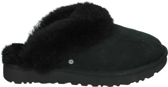 UGG W Classic Slipper II Dames Sloffen - Zwart - Maat 37