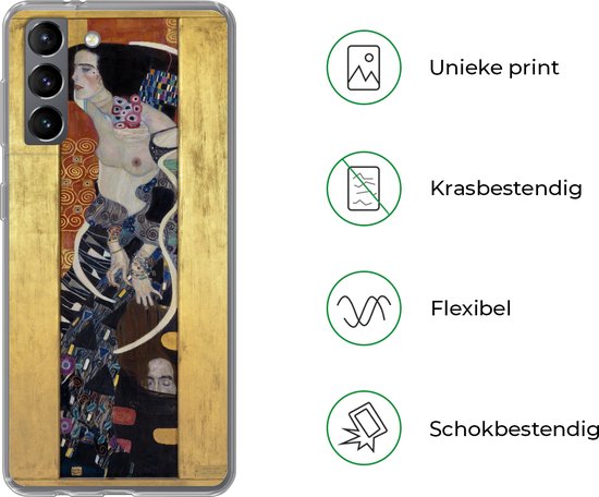 Coque Samsung Galaxy S21 - Judith II Salomé - Gustav Klimt - Siliconen