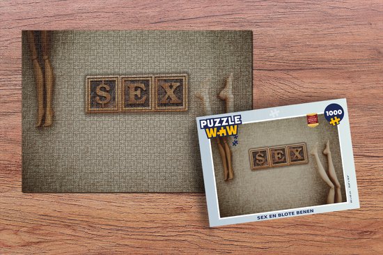 Foto: Puzzel sex en blote benen legpuzzel puzzel 1000 stukjes volwassenen