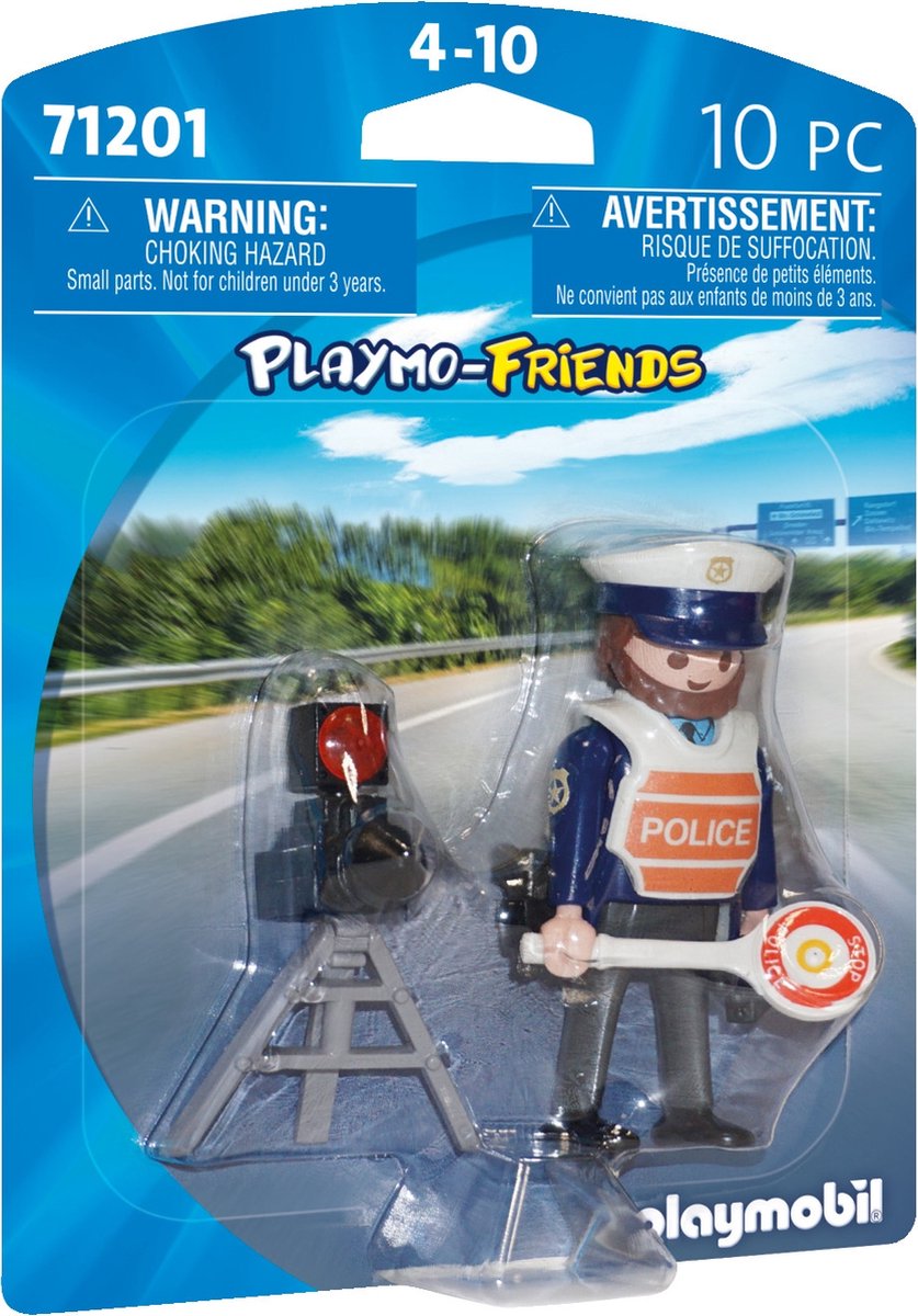 PLAYMOBIL Playmo-Friends verkeerspolitie - 71201
