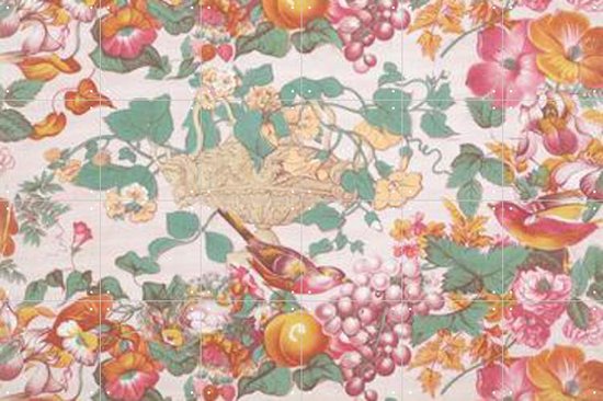 IXXI Furnishing Fabric II - Wanddecoratie - Eten en Drinken - 120 x 80 cm