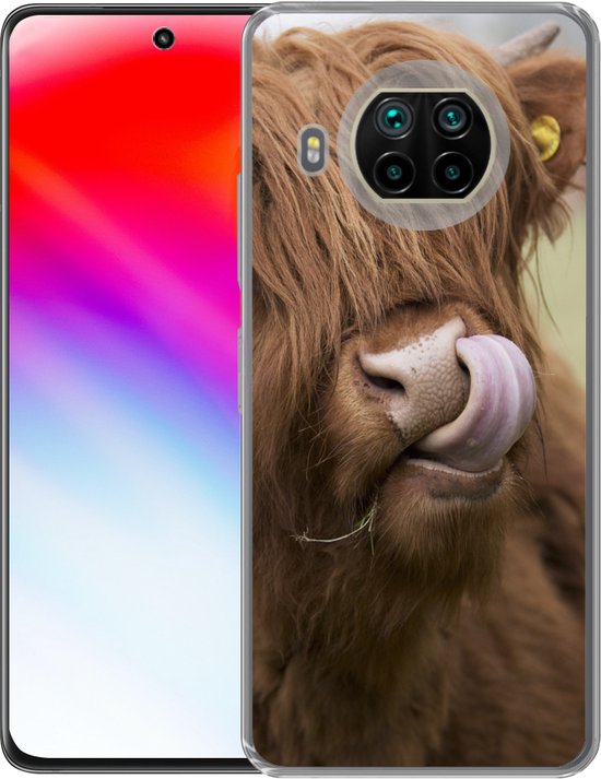 Coque Xiaomi Mi 10T Lite 5G - Highlander écossais - Marron - Animaux - Coque de téléphone en Siliconen