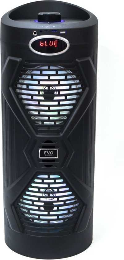 Pro-Care Super Sized 60CM Hoge Draagbare Speaker 2x7inch speaker! - 4 uur  Accuduur -... | bol.com
