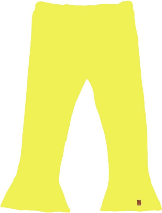 Pantalon flare jaune