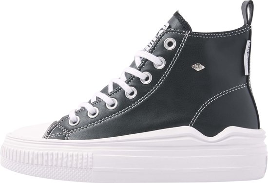 KAYA FLOW MID Baskets hautes pour femmes - Zwart - taille 36